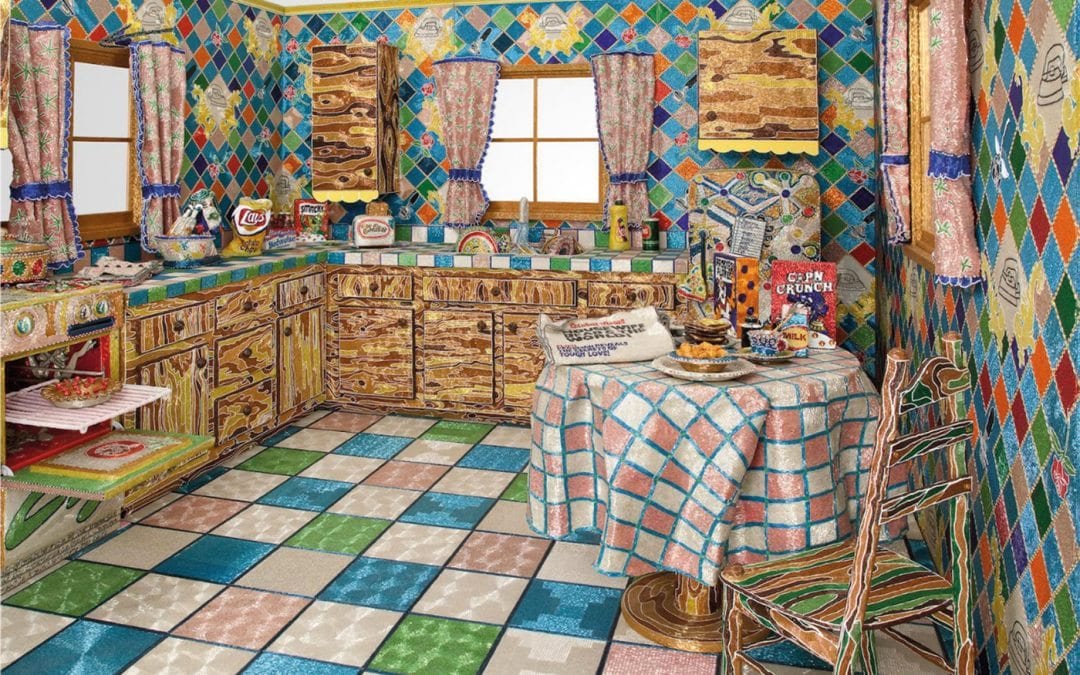 Kunstverket: Kitchen, 1991–1996 av Liza Lou
